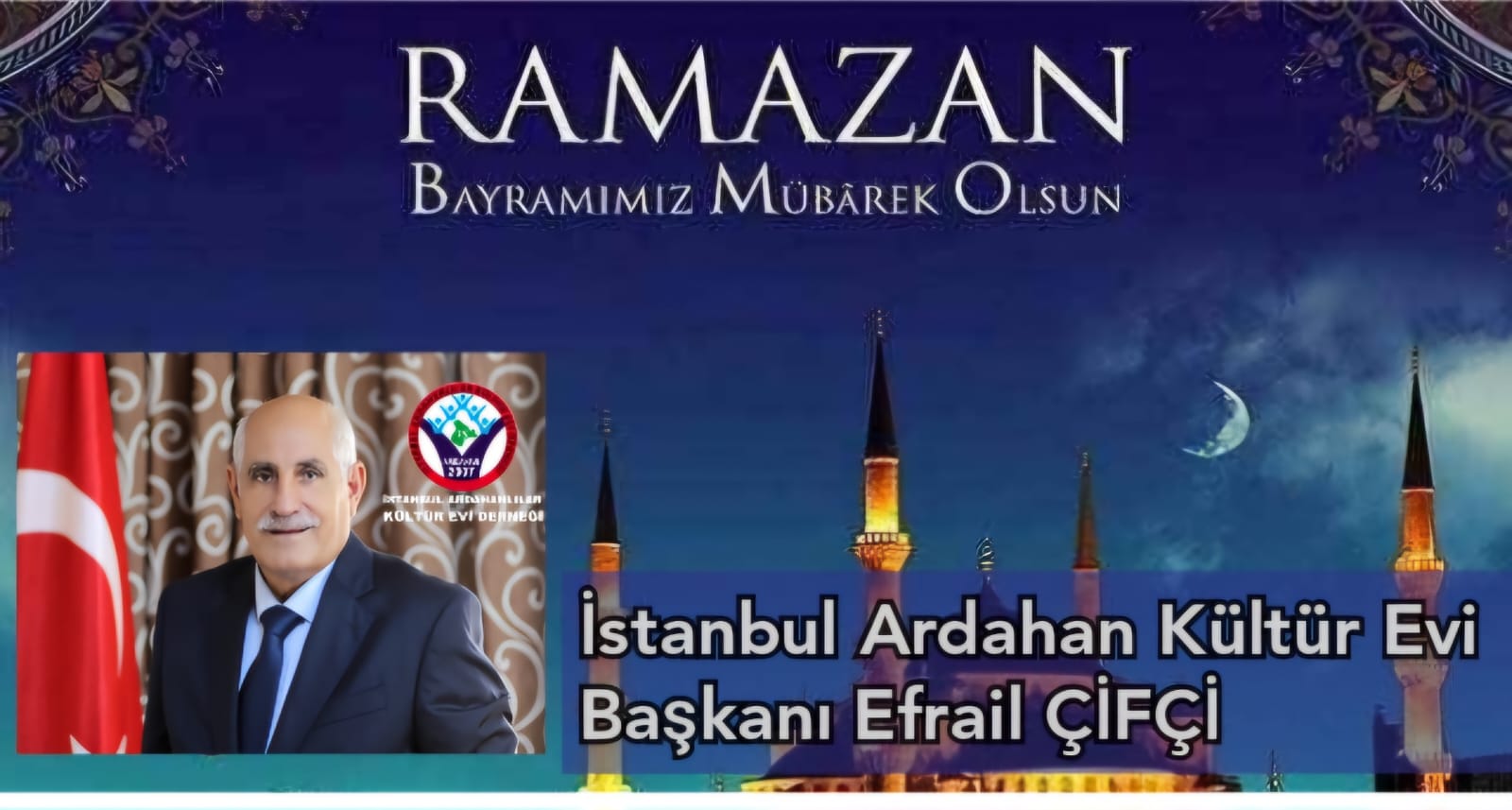 Ardahan Kültür Evi Başkanı Efrail ÇİFÇİ