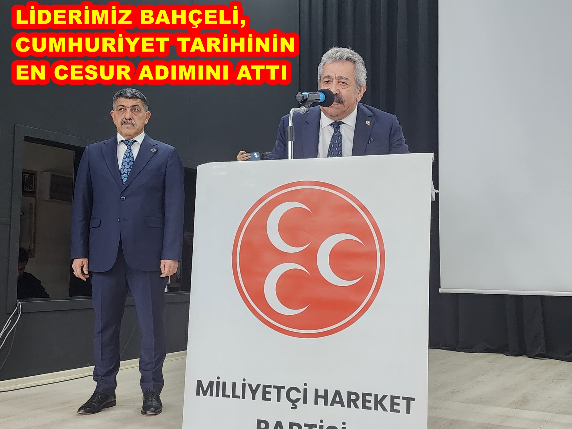 FETİ YILDIZ ‘’LİDERİMİZ BAHÇELİ, CUMHURİYET TARİHİNİN EN CESUR ADIMINI ATTI’’