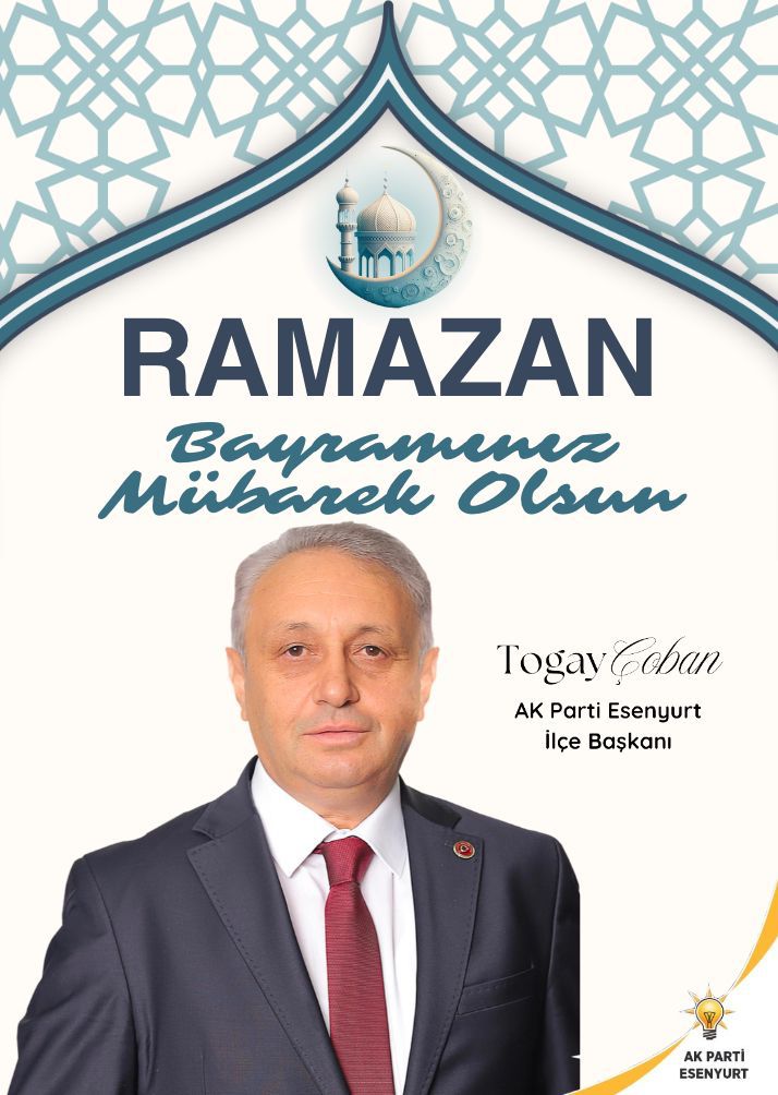 AK Parti Esenyurt İlçe Başkanı Togay ÇOBAN