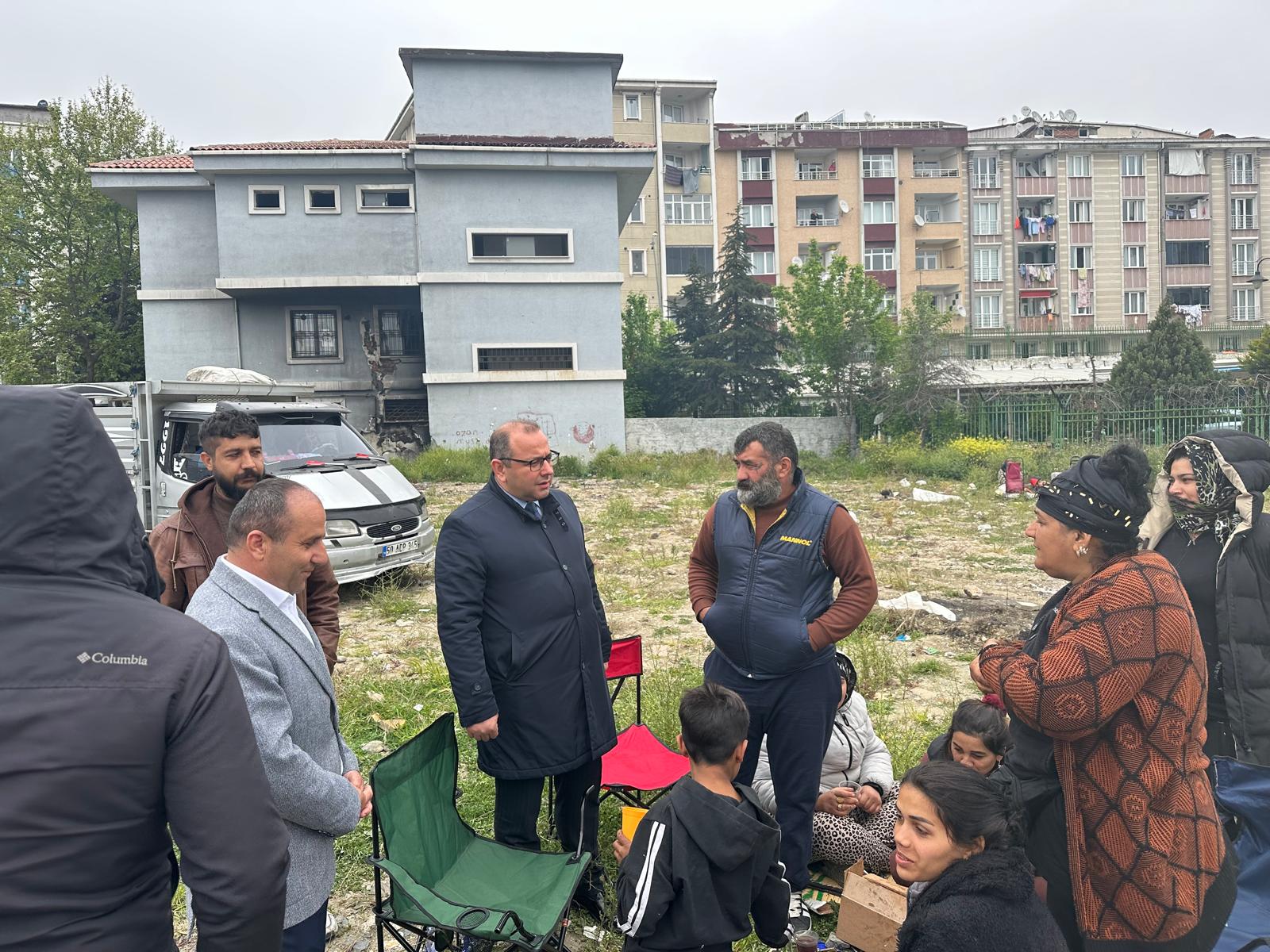 KAYMAKAM ÇOBANOĞLU,  İLÇEMİZDE YIKILAN YADA ÇÖKEN BİNA YOKTUR