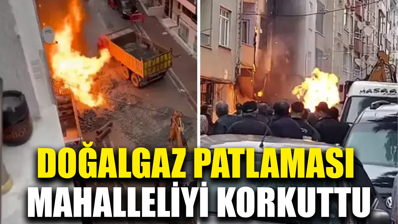 Esenyurt’ ta doğal gaz patlaması!