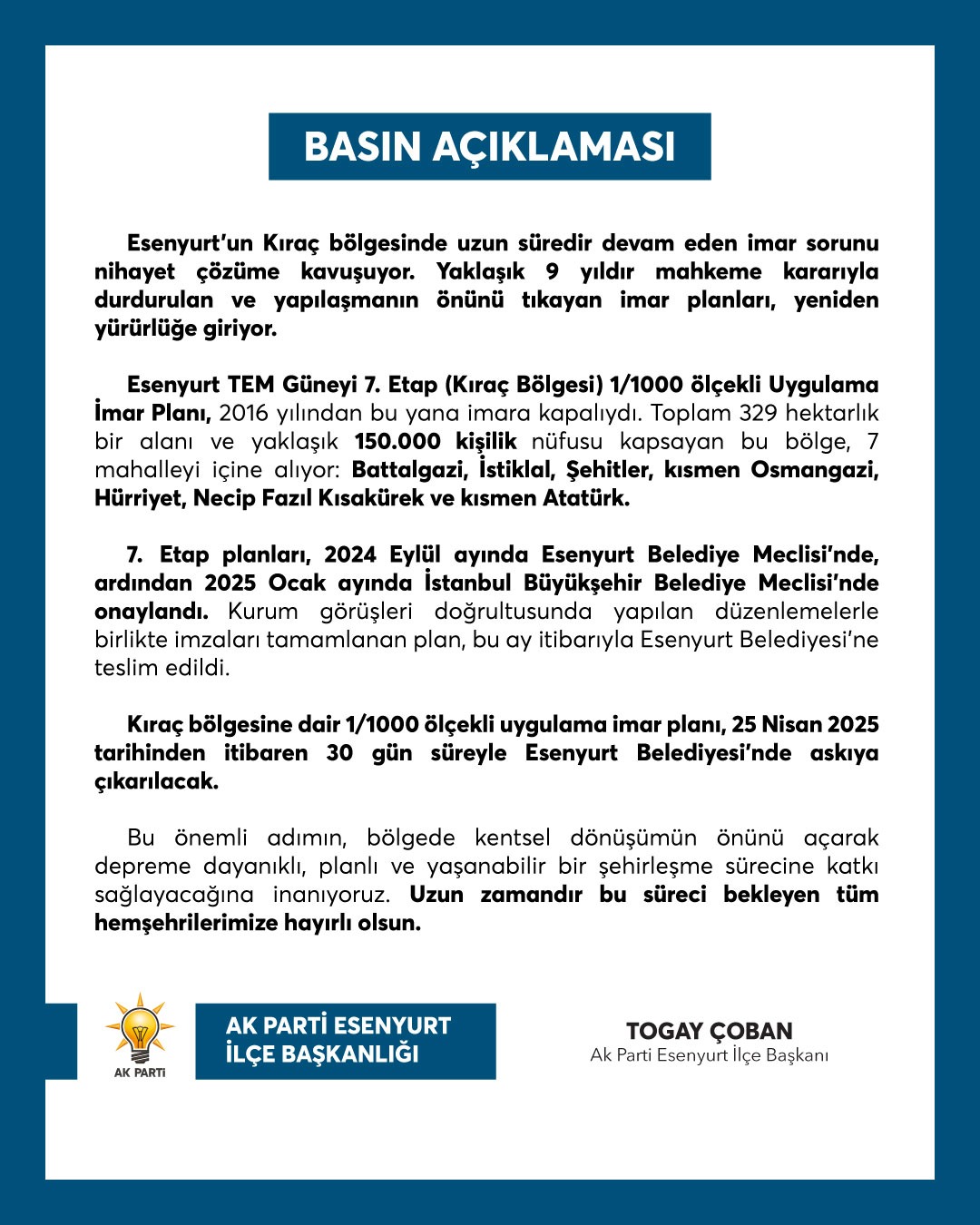 KIRAÇ’IN İMARLARI YENİDEN AÇILIYOR!