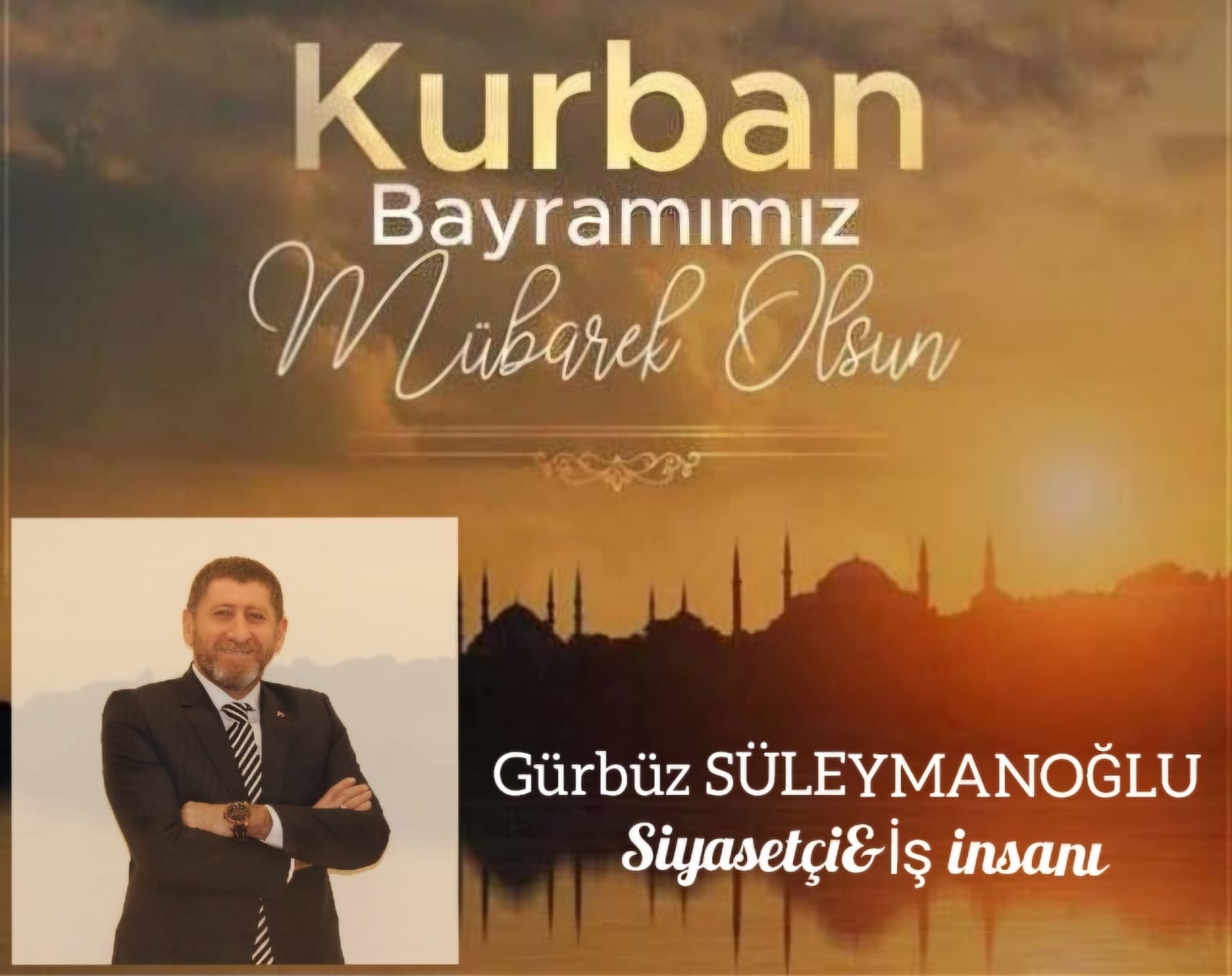 GÜRBÜZ SÜLEYMANOĞLU-KURBAN BAYRAMI KUTLAMA İLANI