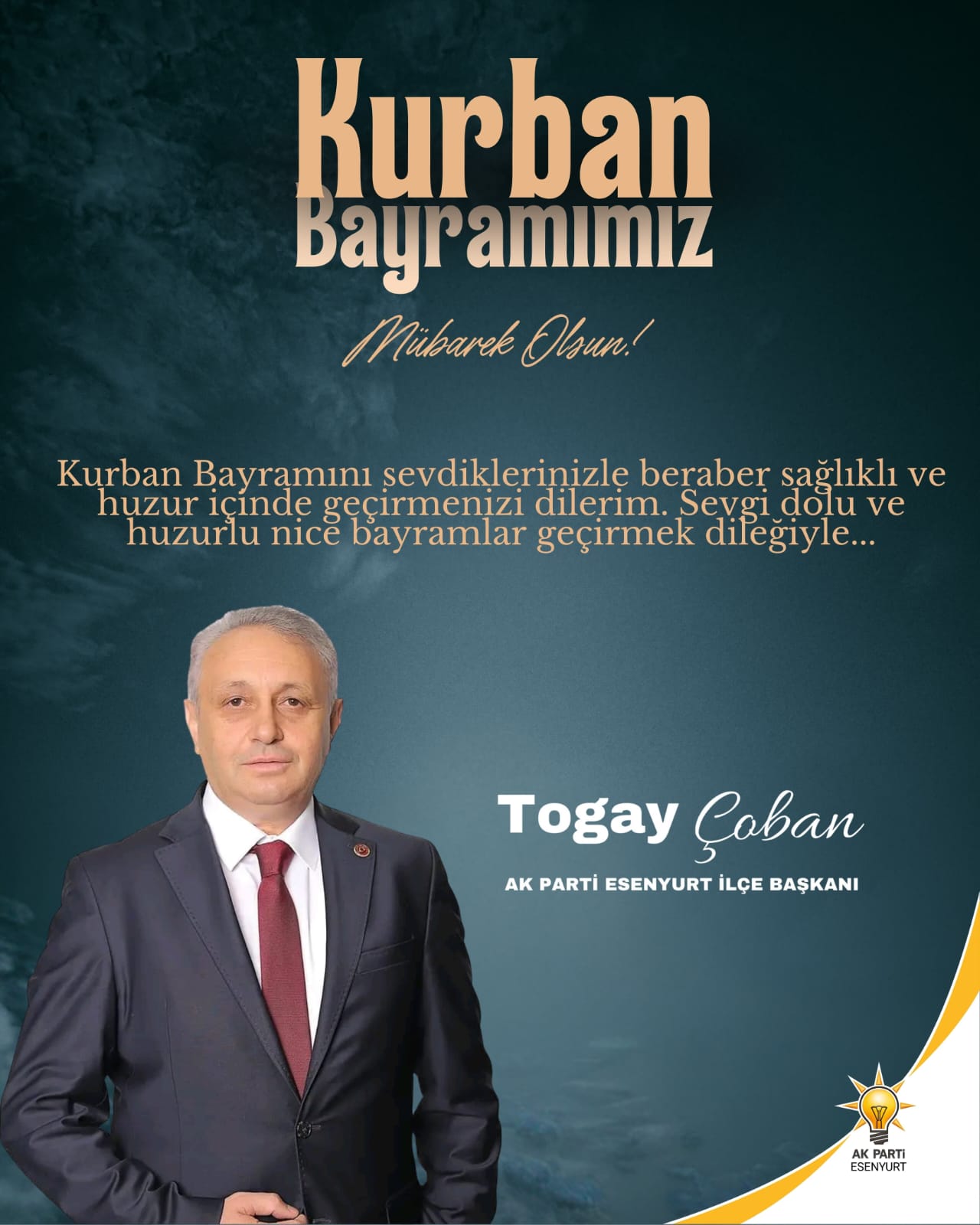 TOGAY ÇOBAN-KURBAN BAYRAMI KUTLAMA İLANI