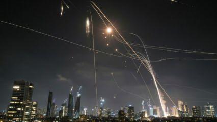 İran, İsrail’i vuruyor: Tel Aviv’de bir çok noktaya füze düştü!