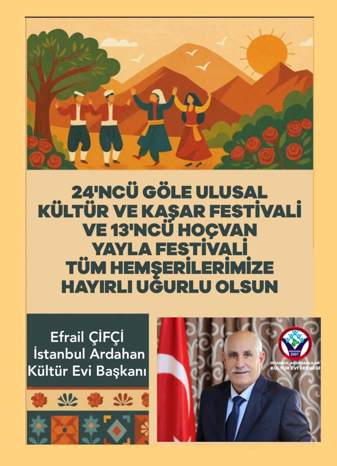 EFRAİL ÇİFÇİ- FESTİVAL MESAJI..
