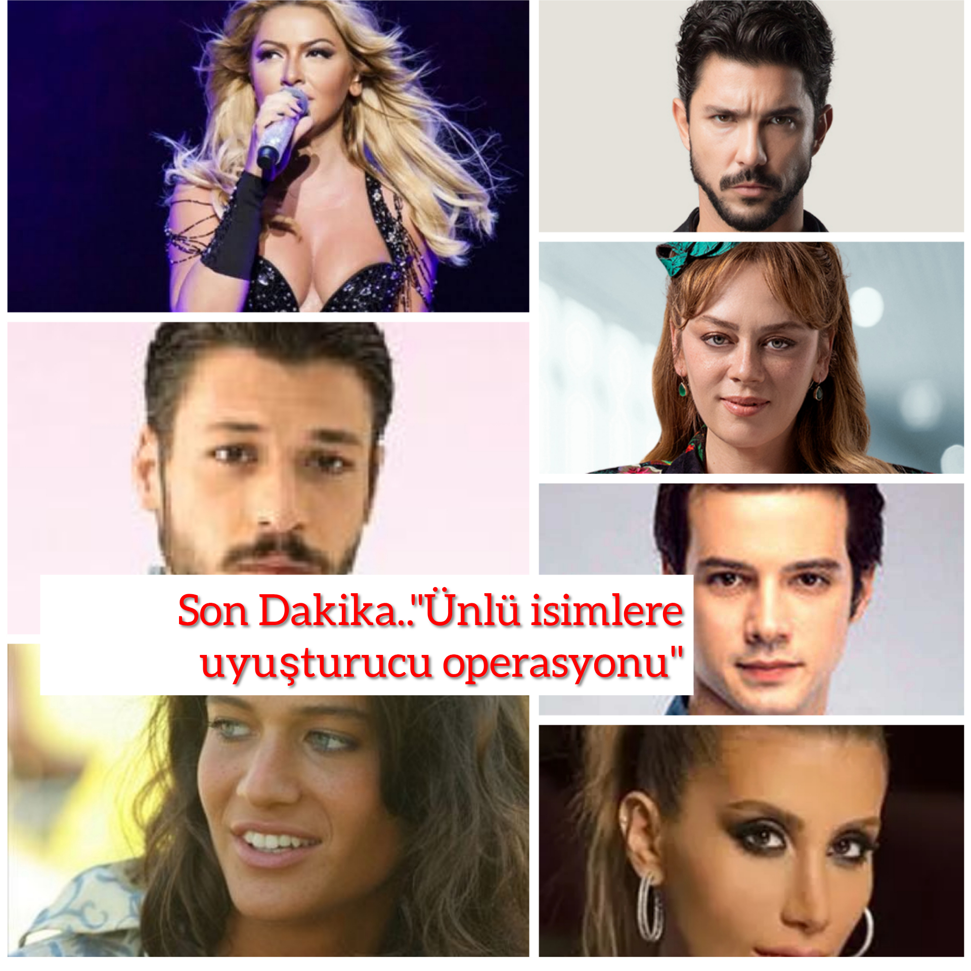 Son dakika…Ünlü isimlere uyuşturucu operasyonu..