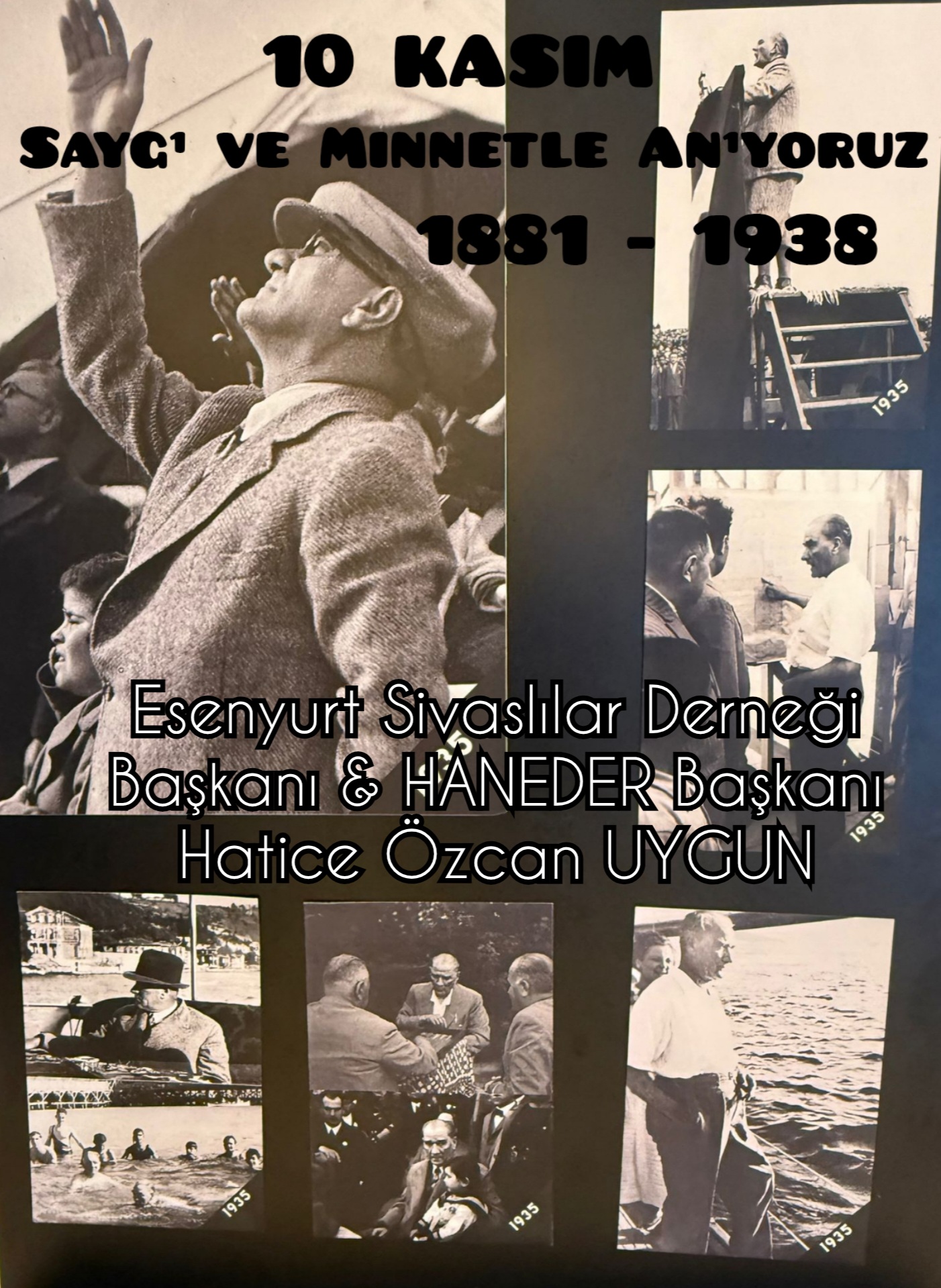 Hatice Özcan UYGUN – 10 KASIM Atatürk’ü Anma Mesajı