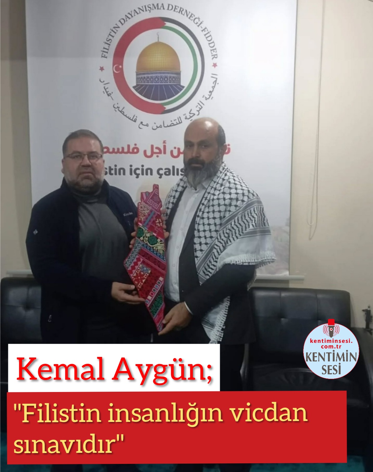 Kemal Aygün; “Filistin insanlığın vicdan sınavıdır”