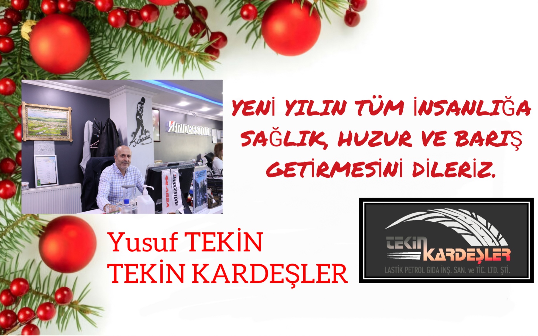 YUSUF TEKİN- YENİ YIL KUTLAMA MESAJI