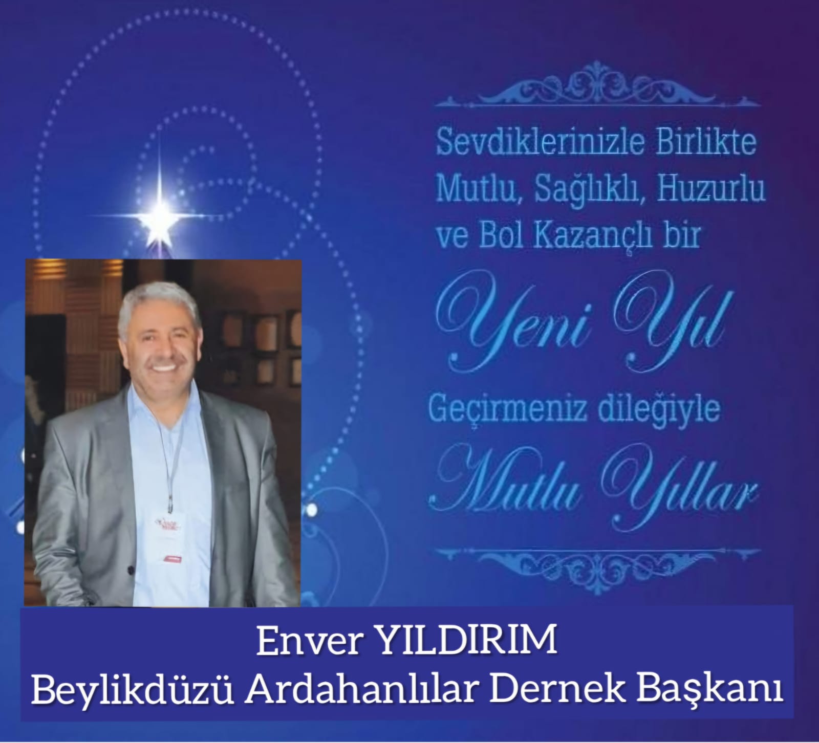 Enver YILDIRIM – Yeni Yıl Kutlama Mesajı