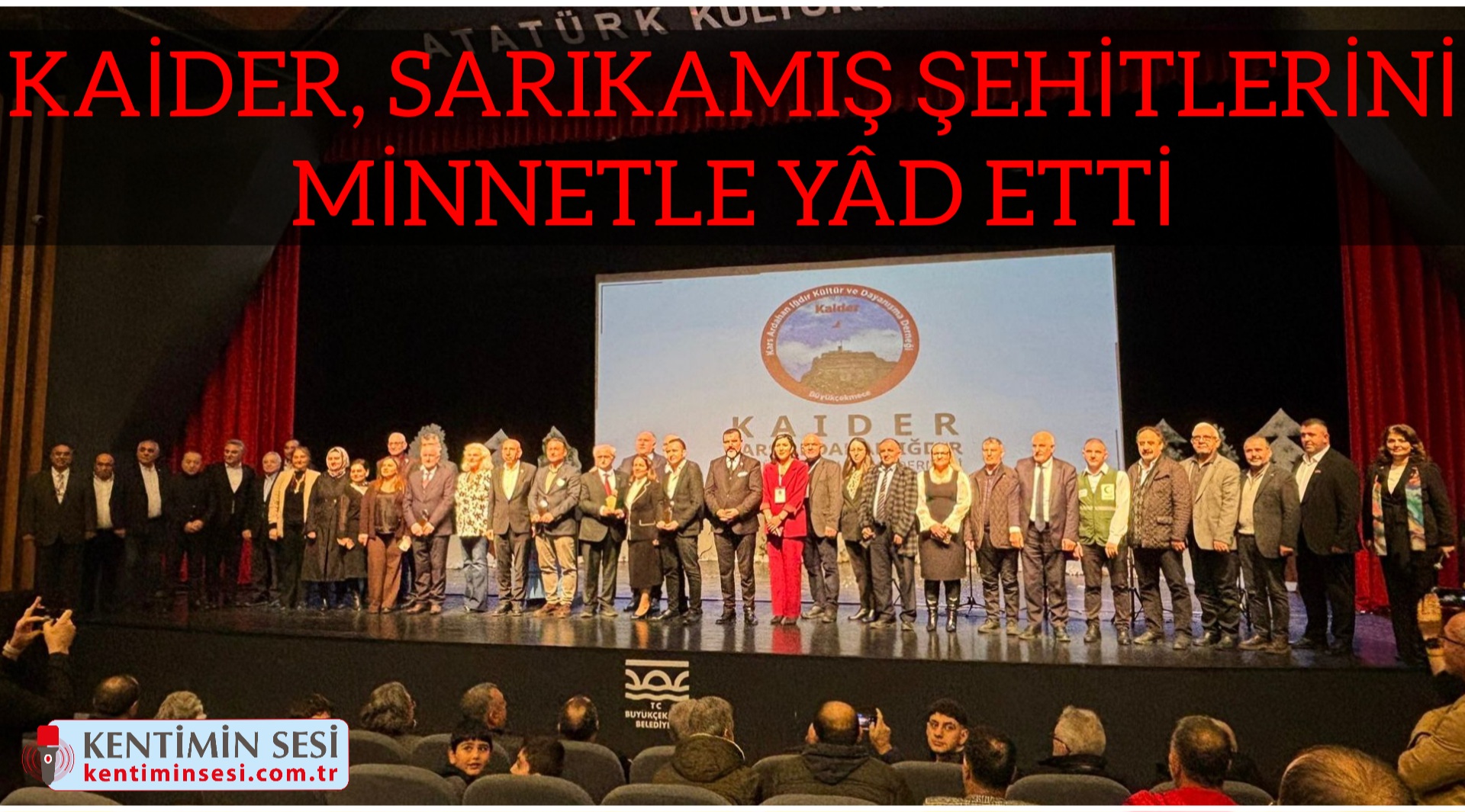KAİDER, SARIKAMIŞ ŞEHİTLERİNİ MİNNETLE YÂD ETTİ