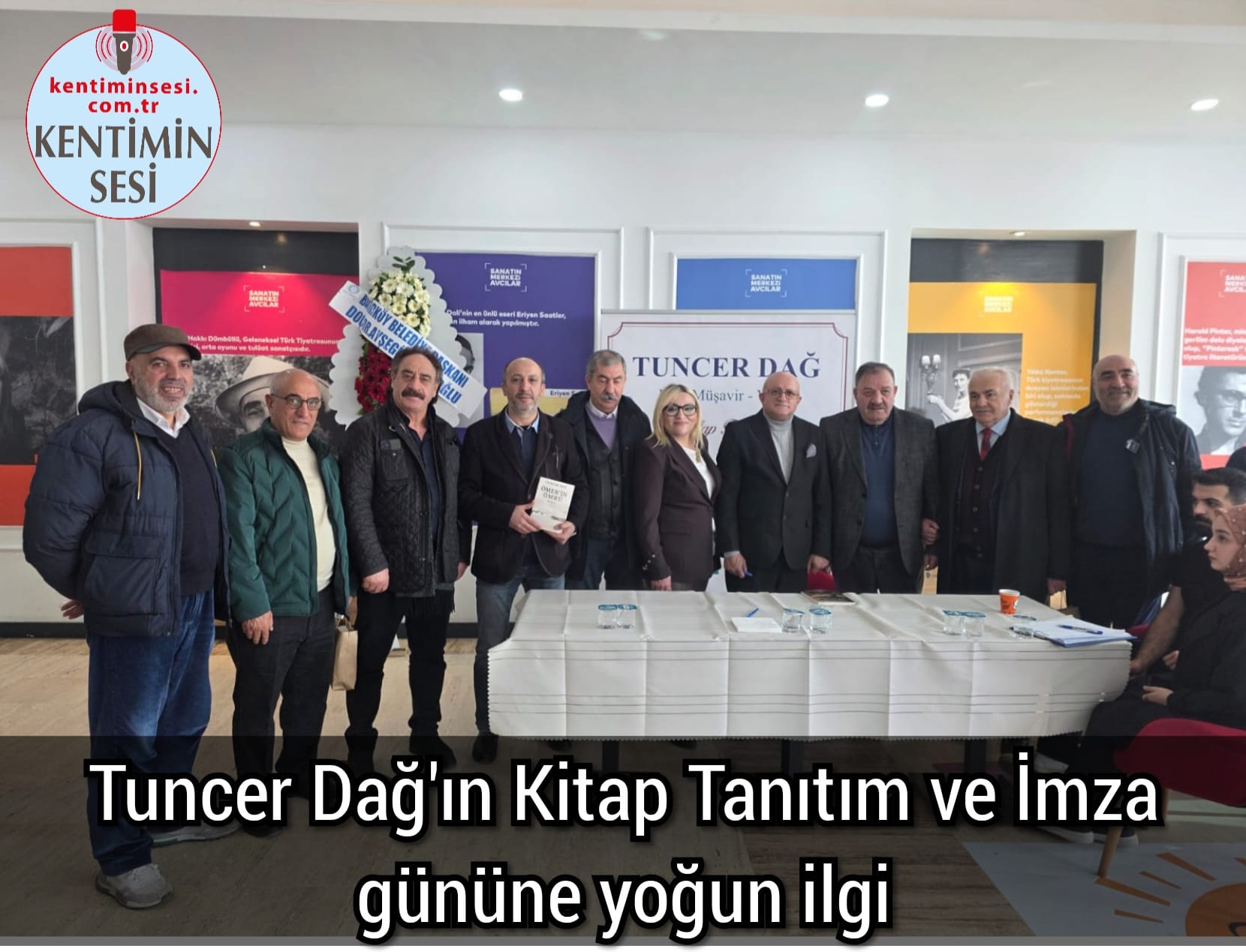 TUNCER DAĞ’IN KİTAP TANITIM VE İMZA GÜNÜNE YOĞUN İLGİ