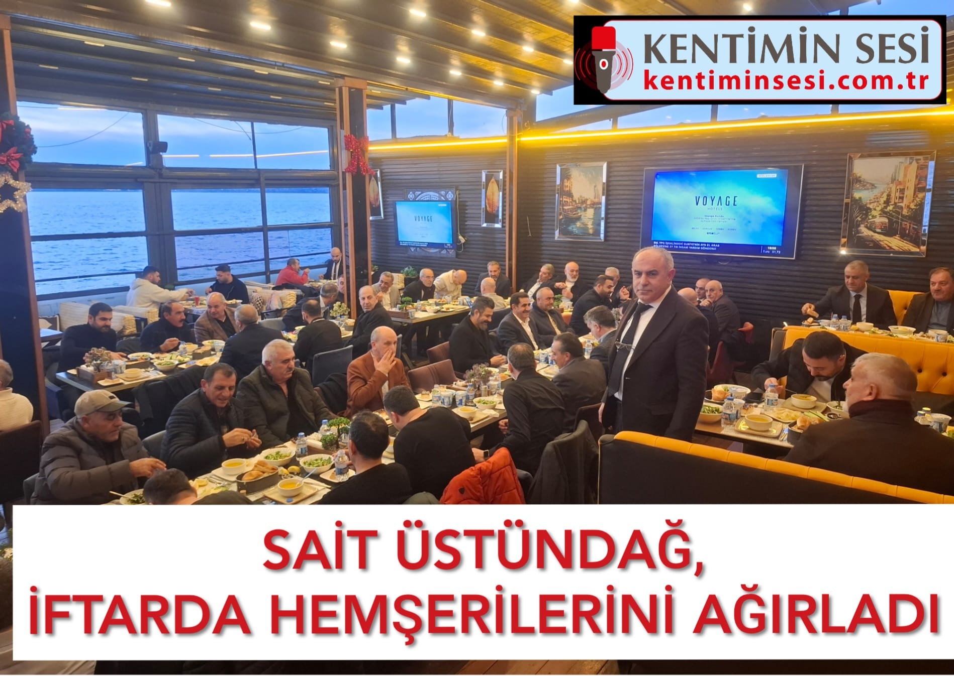 SAİT ÜSTÜNDAĞ İFTAR’DA HEMŞERİLERİNİ AĞIRLADI