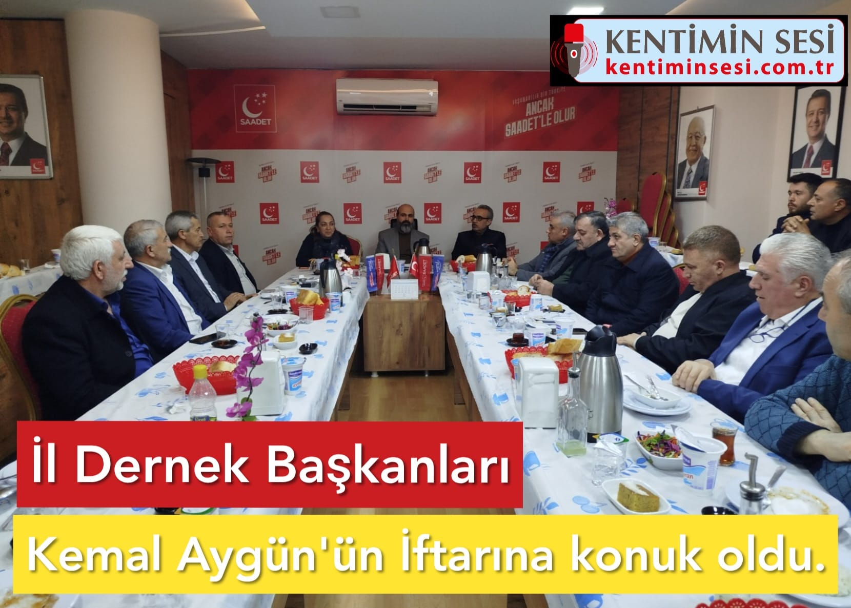 İl Dernekler Birliği, Kemal Aygün’ün sofrasına konuk oldu