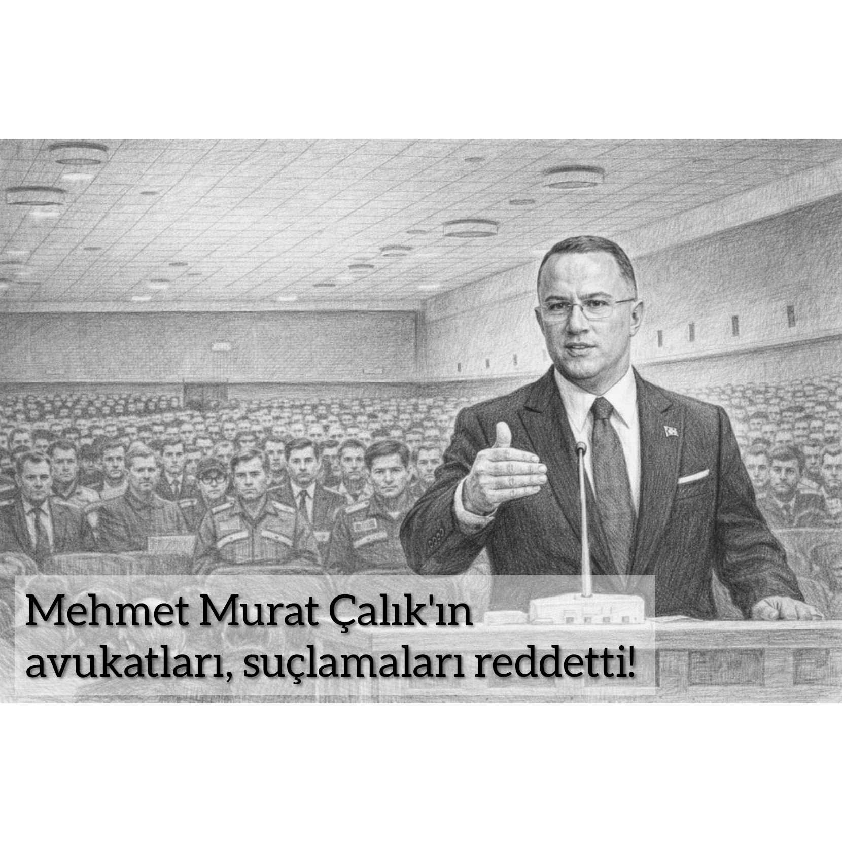 Mehmet Murat Çalık’ın avukatları, suçlamaları reddetti!