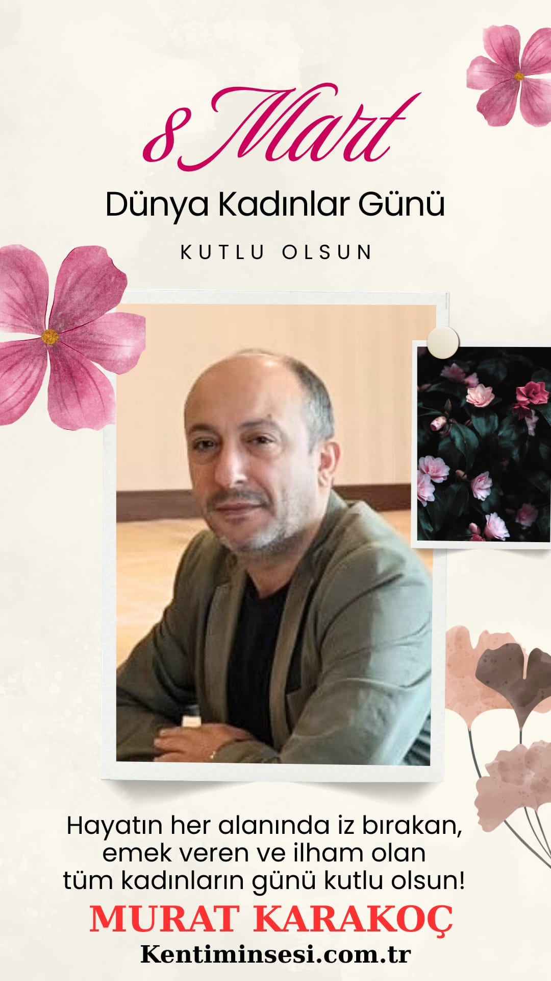 8 MART DÜNYA EMEKÇİ KADINLAR GÜNÜ KUTLAMA MESAJI- MURAT KARAKOÇ
