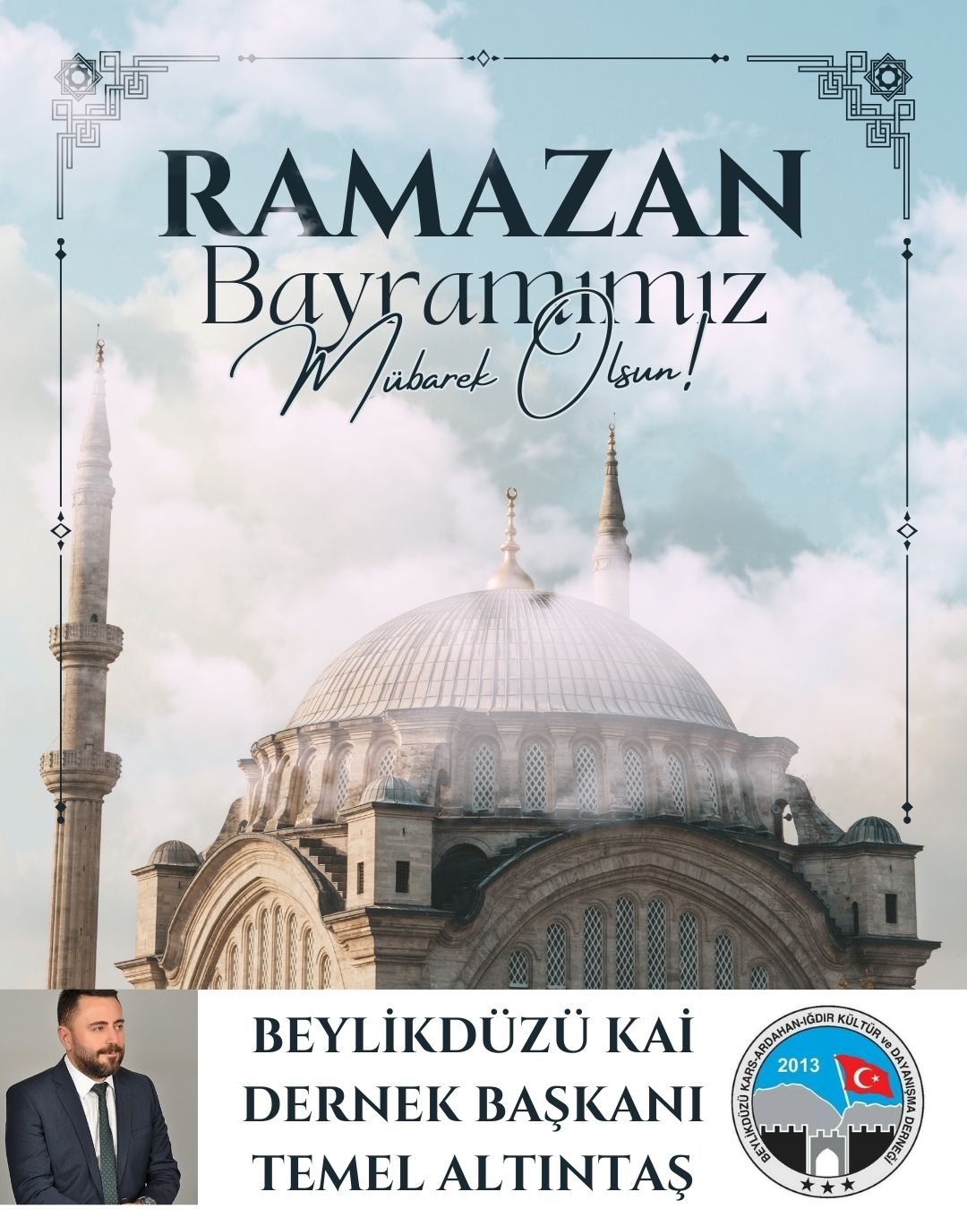 Temel ALTINTAŞ- Ramazan Bayramı Kutlama Mesajı