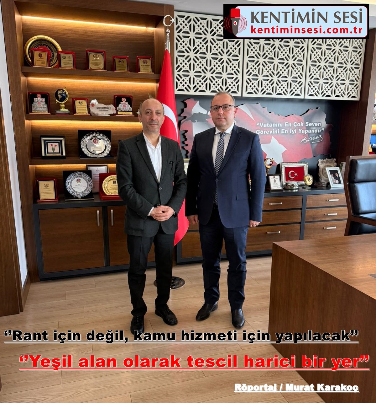 ‘’Rant için değil, kamu hizmeti için yapılacak’’