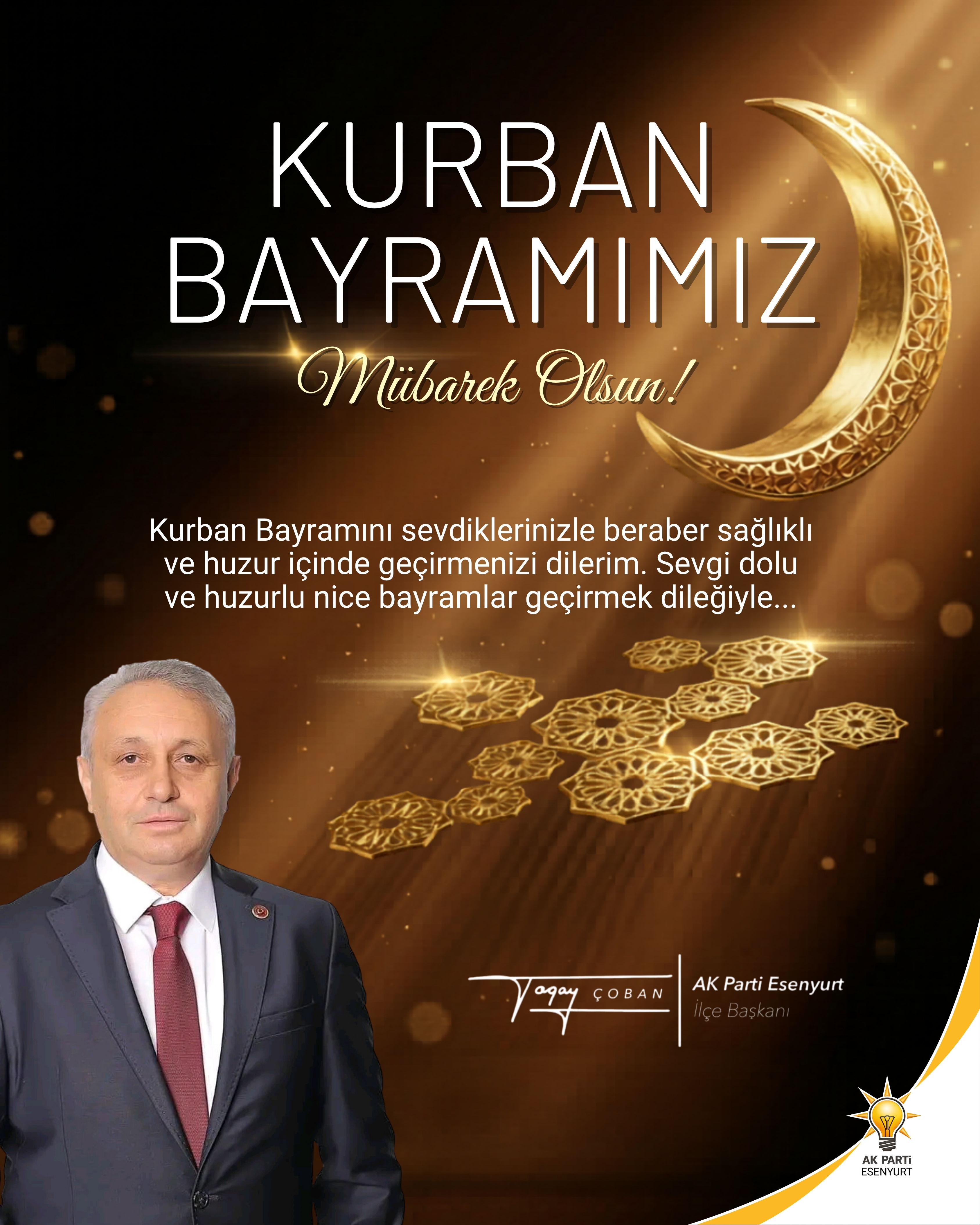 TOGAY ÇOBAN- KURBAN BAYRAMI KUTLAMA MESAJI