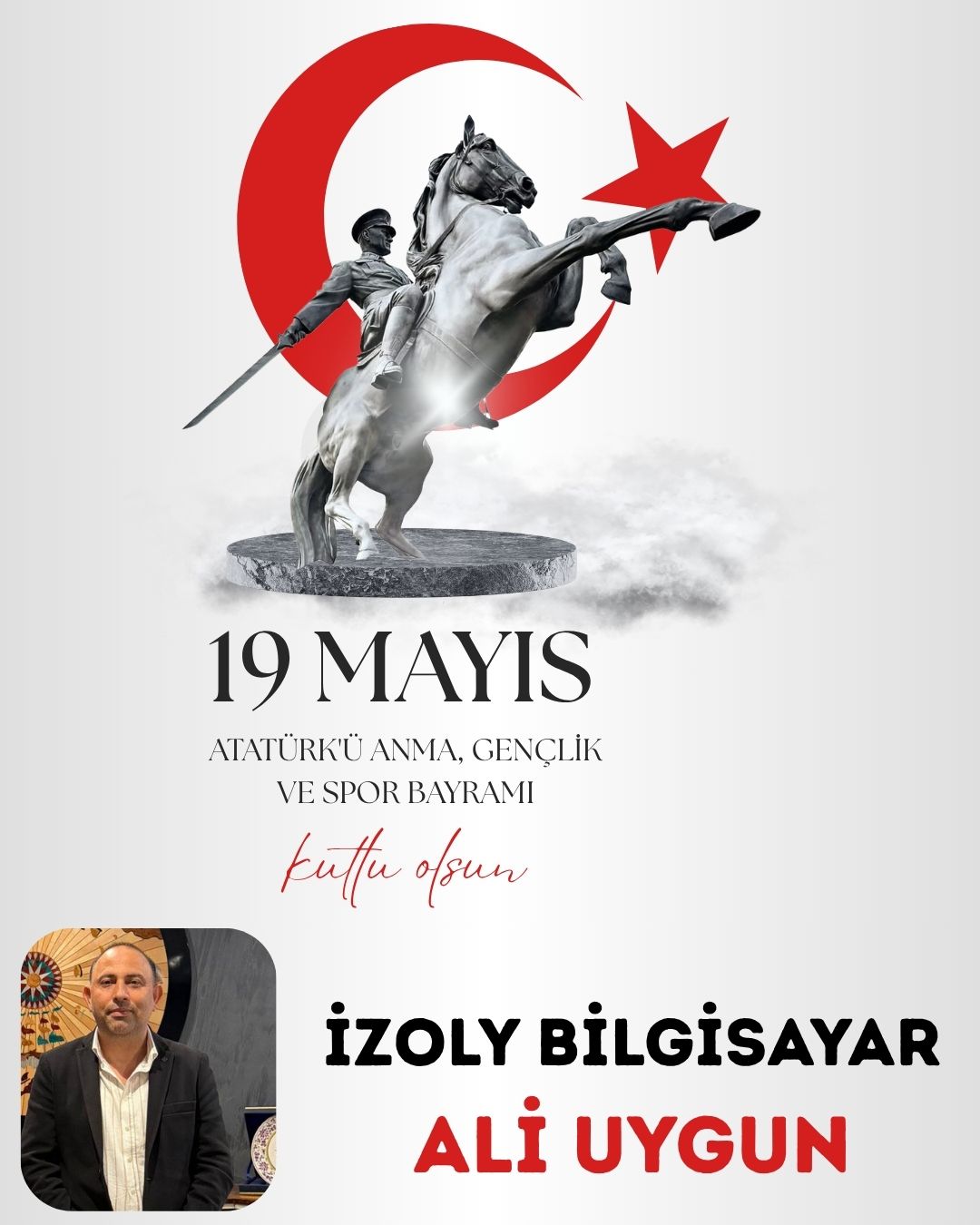 Ali UYGUN- 19 Mayıs Gençlik ve Spor Bayramı kutlama mesajı
