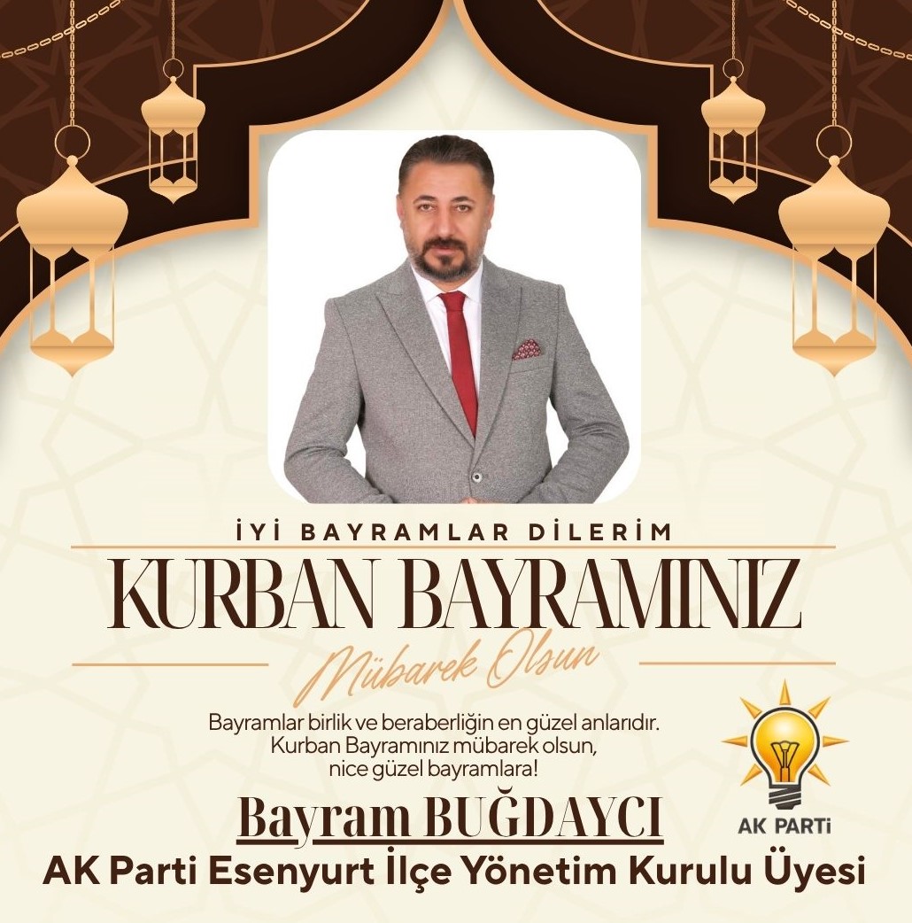 BAYRAM BUĞDAYCI- KURBAN BAYRAMI KUTLAMA MESAJI