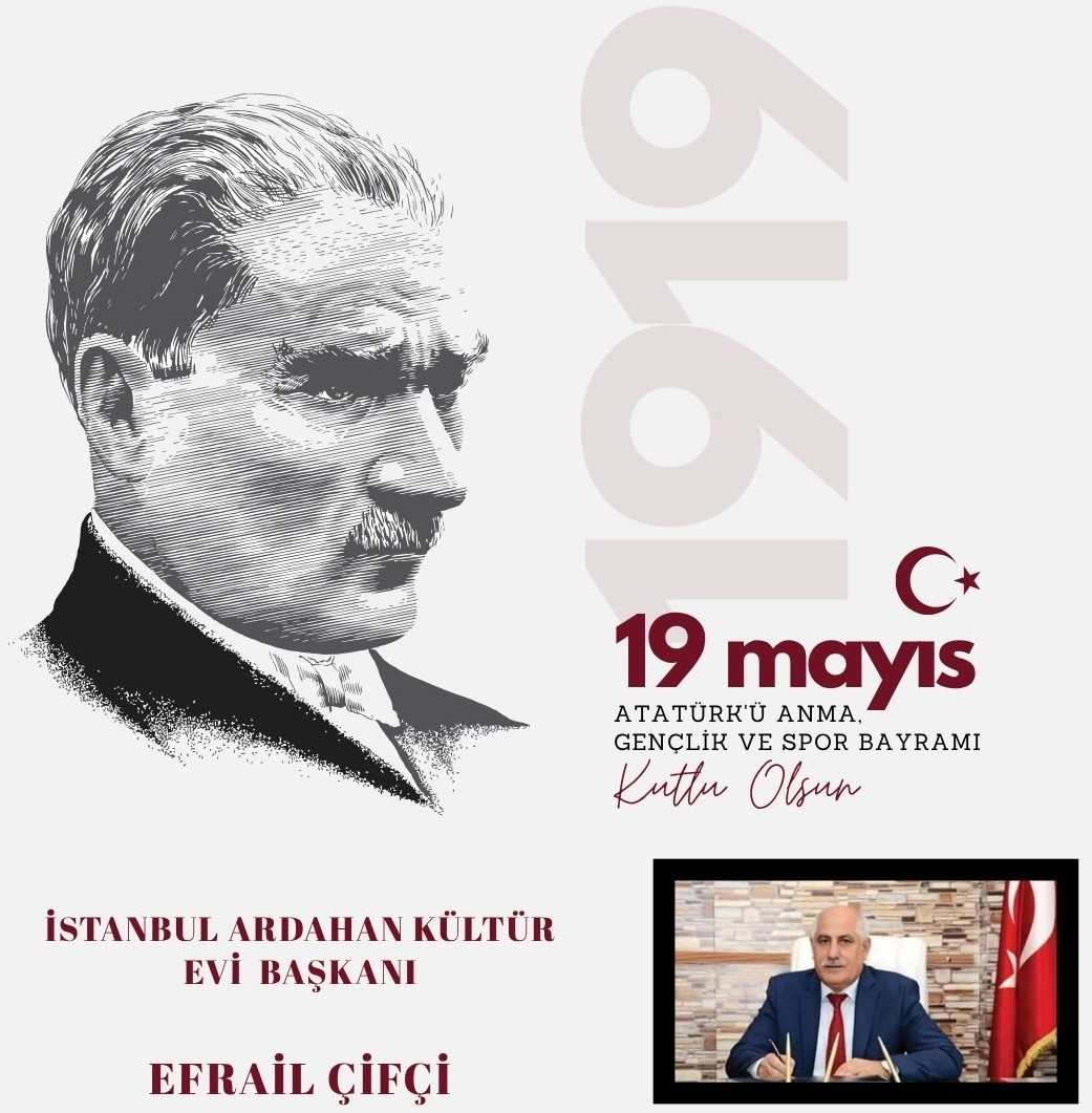 Efrail ÇİFÇİ- 19 Mayıs Gençlik ve Spor Bayramı kutlama mesajı
