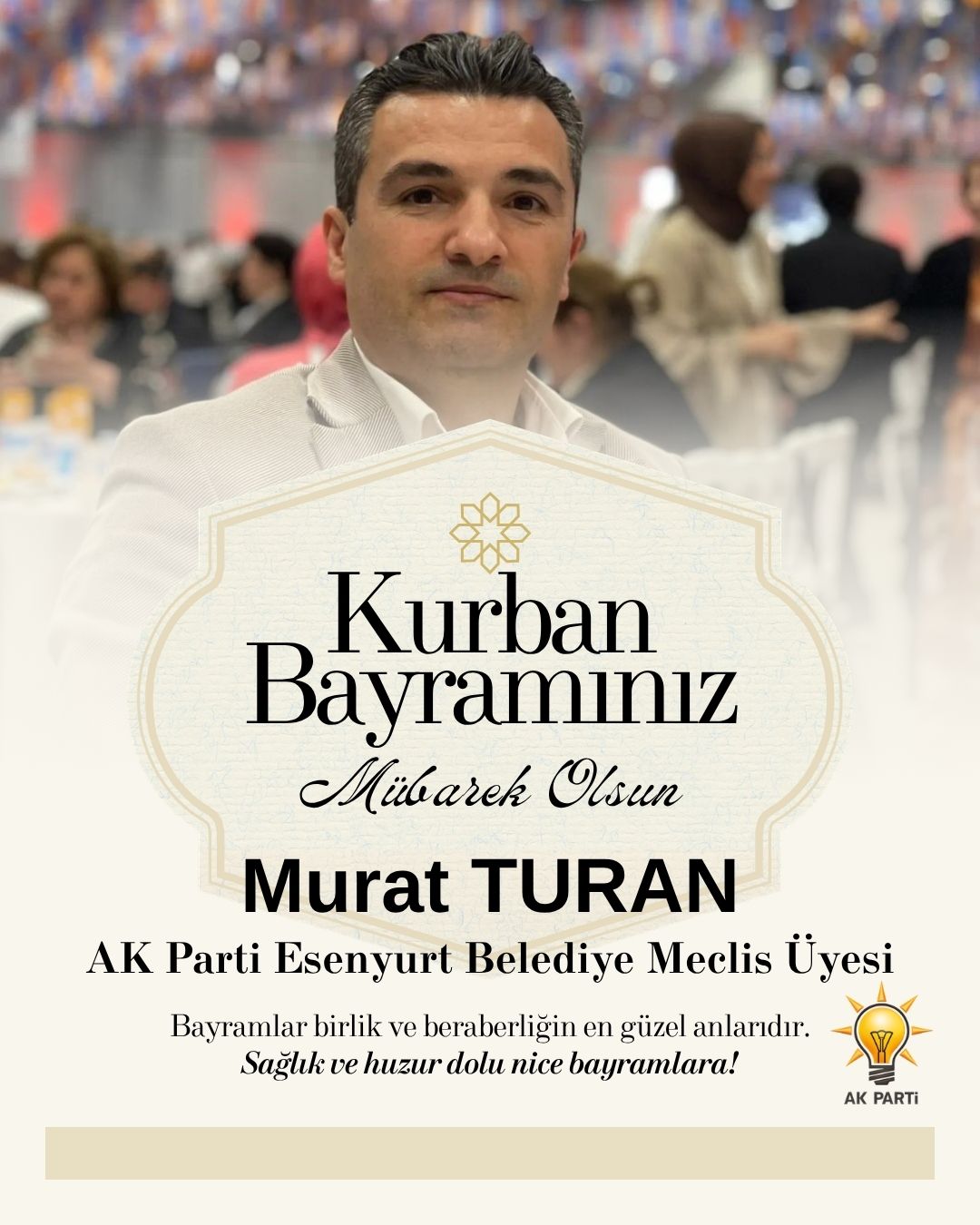 MURAT TURAN- KURBAN BAYRAMI KUTLAMA MESAJI