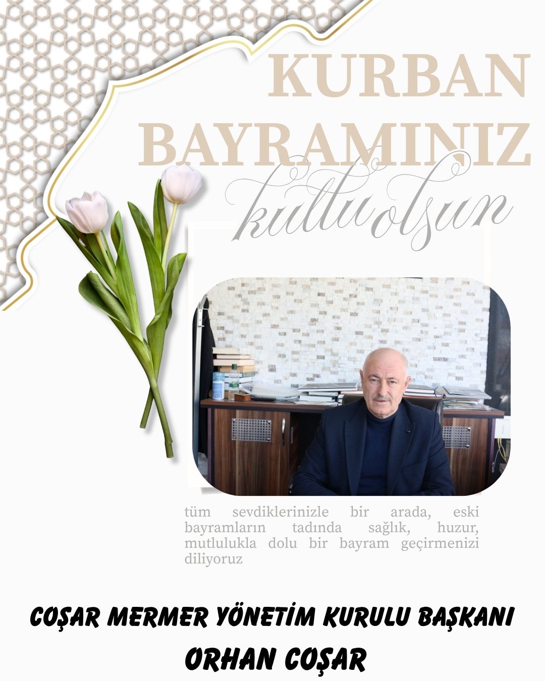 ORHAN COŞAR- KURBAN BAYRAMI KUTLAMA MESAJI