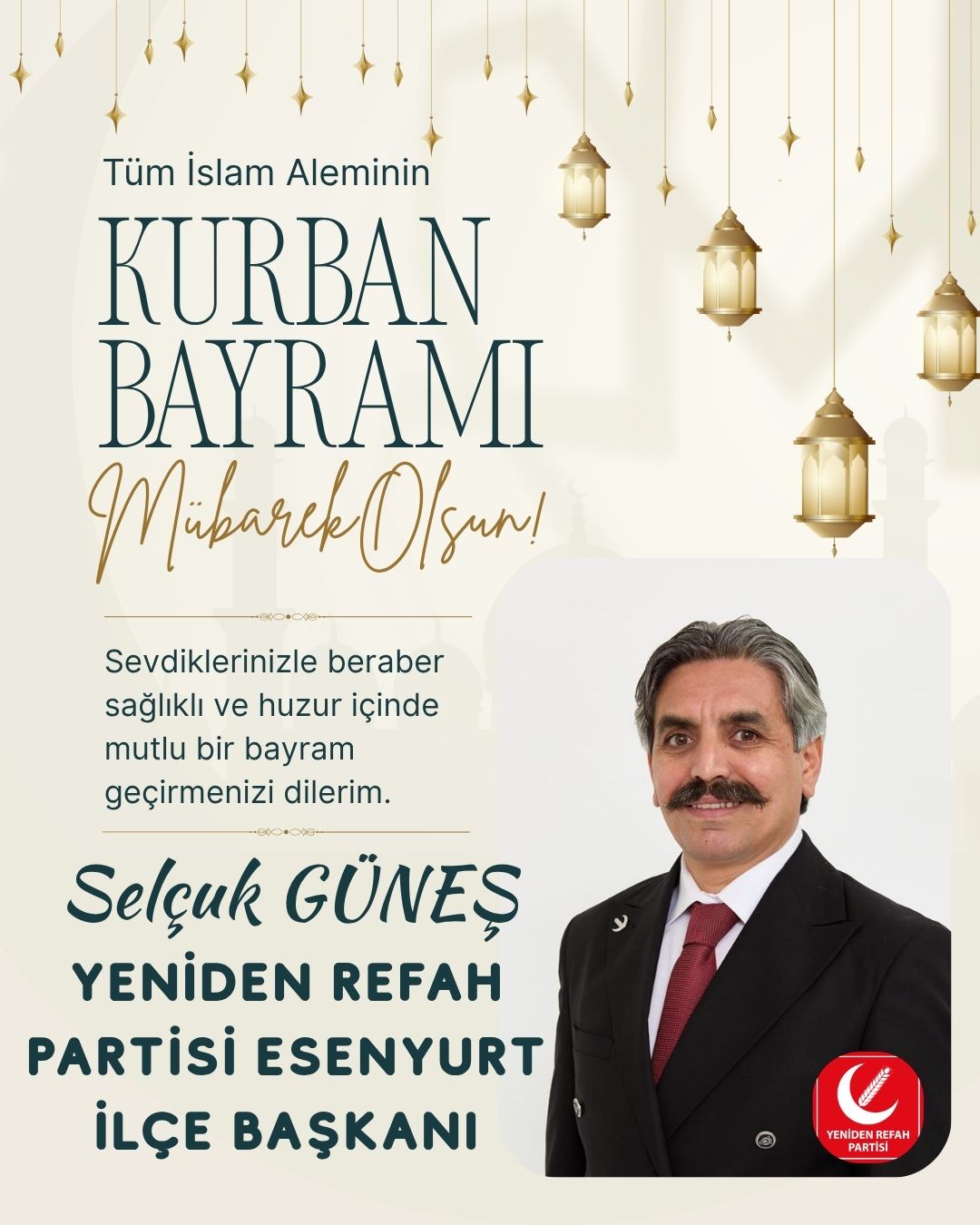 SELÇUK GÜNEŞ- KURBAN BAYRAMI KUTLAMA MESAJI