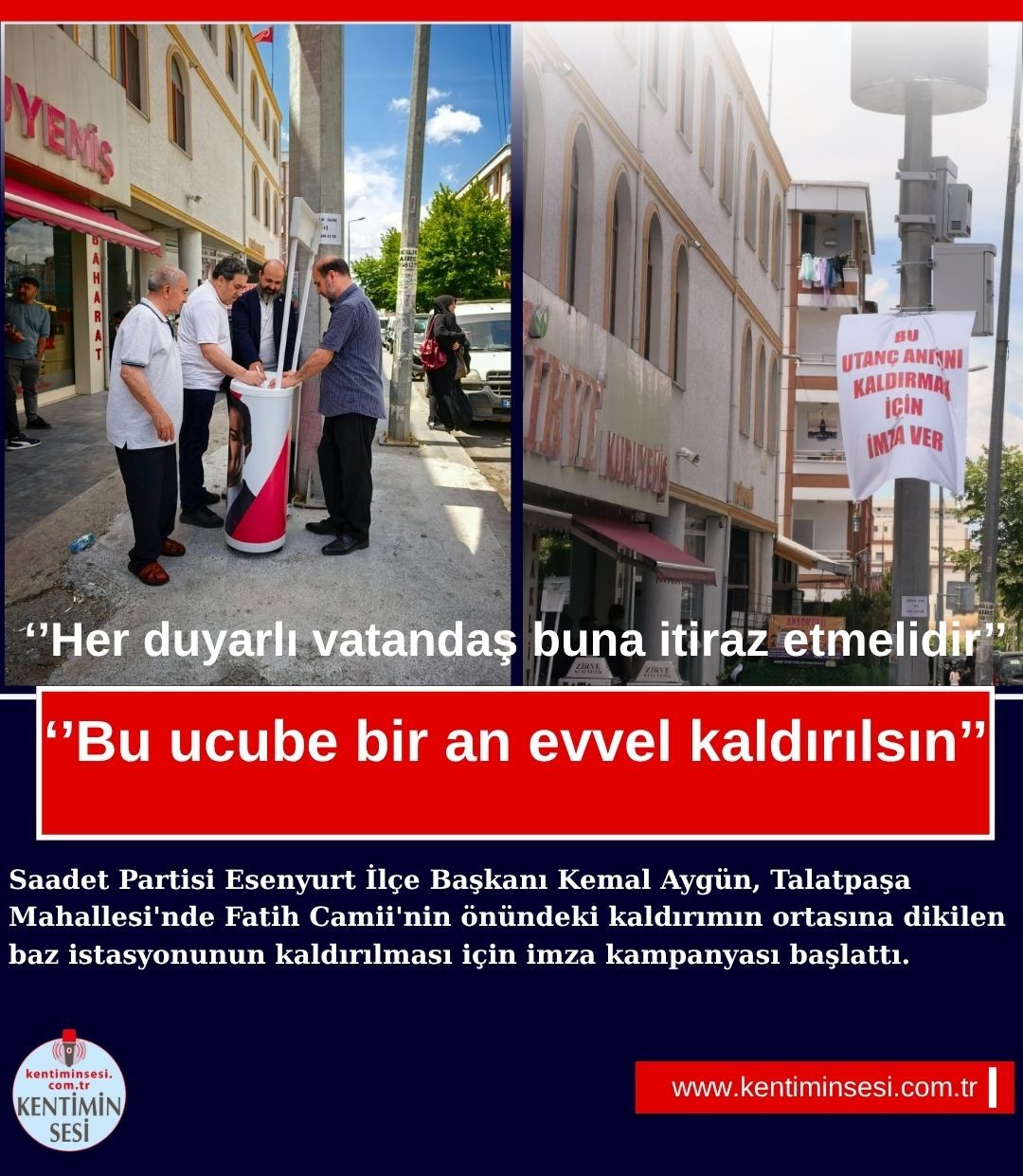 ‘’Bu ucube bir an evvel kaldırılsın’’