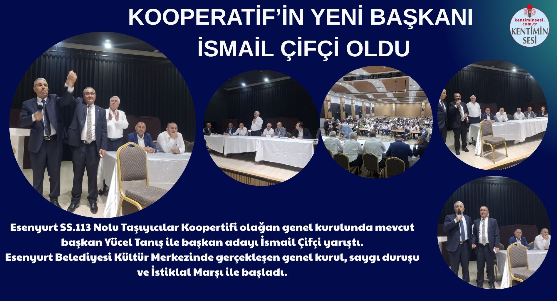 KOOPERATİF’İN YENİ BAŞKANI İSMAİL ÇİFÇİ OLDU